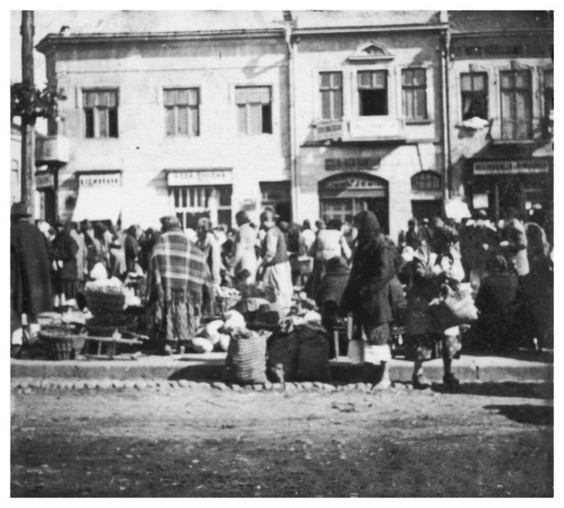 День торговий на ринку в Коломиї. 1930