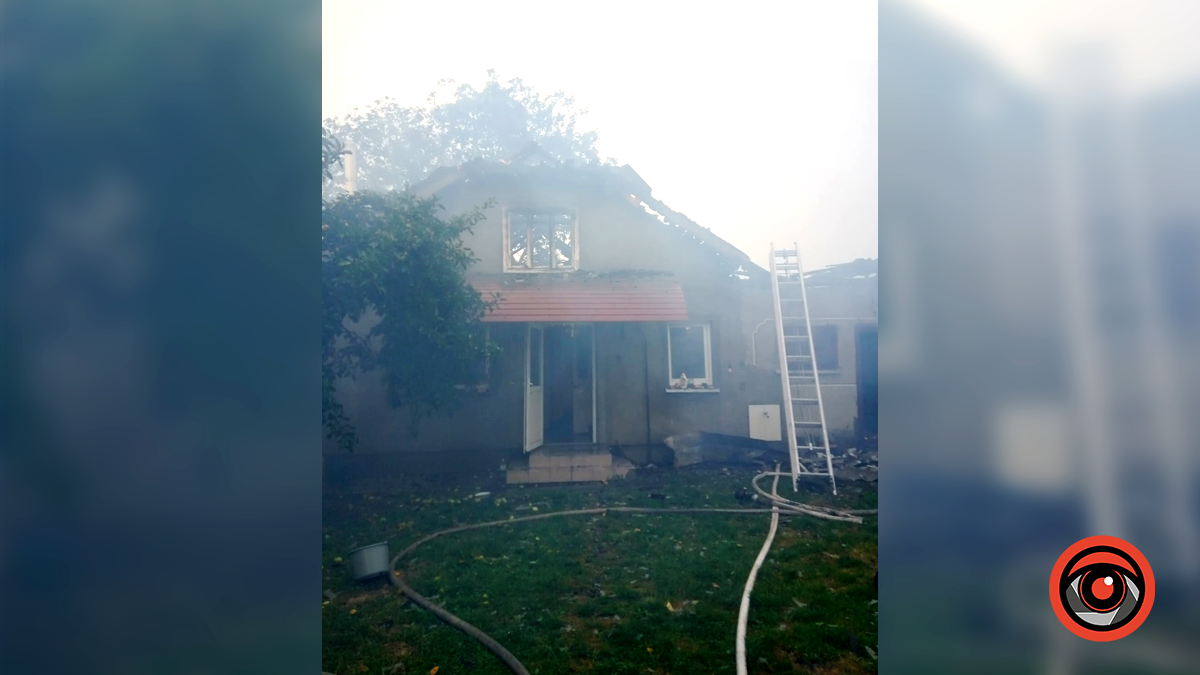На Коломийщині трапилась пожежа - горів господарський комплекс