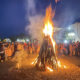 Традиційна ватра на Покрови в Коломиї: фоторепортаж