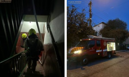 Вдосвіта на Прикарпатті евакуйовували людей через пожежу в квартирі