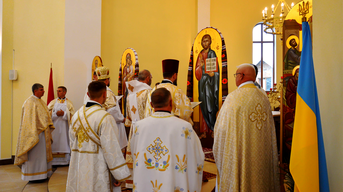 У Нижньому Вербіжі пройшло освячення нового храму Всіх Святих Українського Народу 