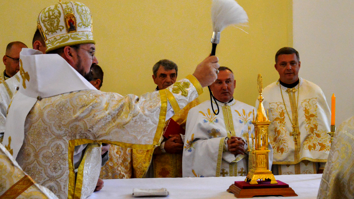 У Нижньому Вербіжі пройшло освячення нового храму Всіх Святих Українського Народу 