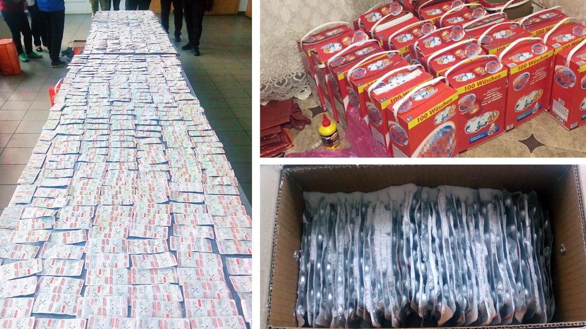 Перевозили наркотичні таблетки на понад 9 млн грн у пральному порошку: що вирішив суд