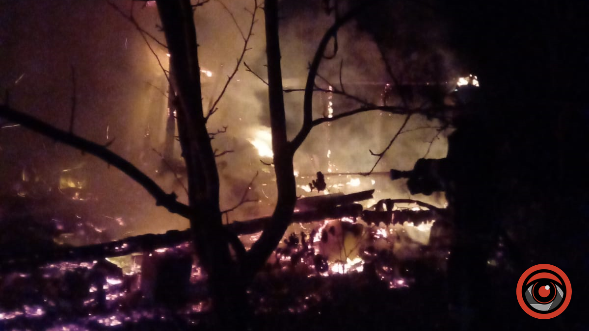 Вночі на Коломийщині гасили пожежу