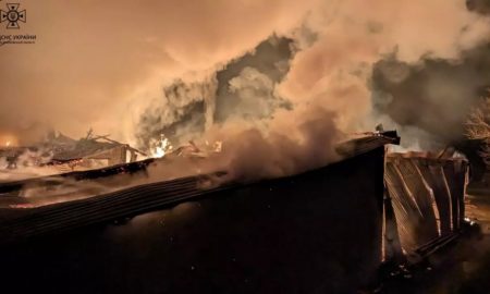 Масштабна пожежа на Косівщині: палав цех