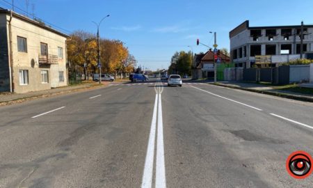 За дорожню розмітку однієї вулиці з бюджету Коломиї мають сплатити майже 100 тис грн