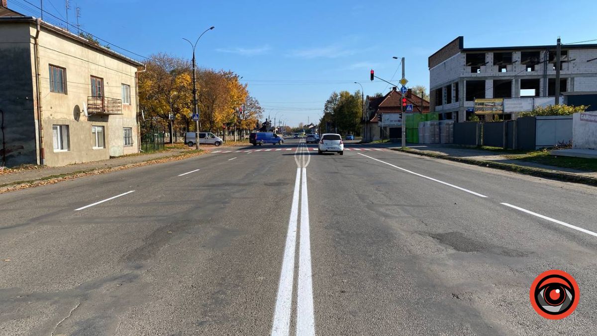 За дорожню розмітку однієї вулиці з бюджету Коломиї мають сплатити майже 100 тис грн