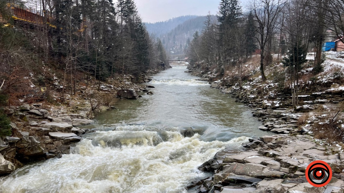 Який водоспад «Пробій» в Яремче сьогодні?