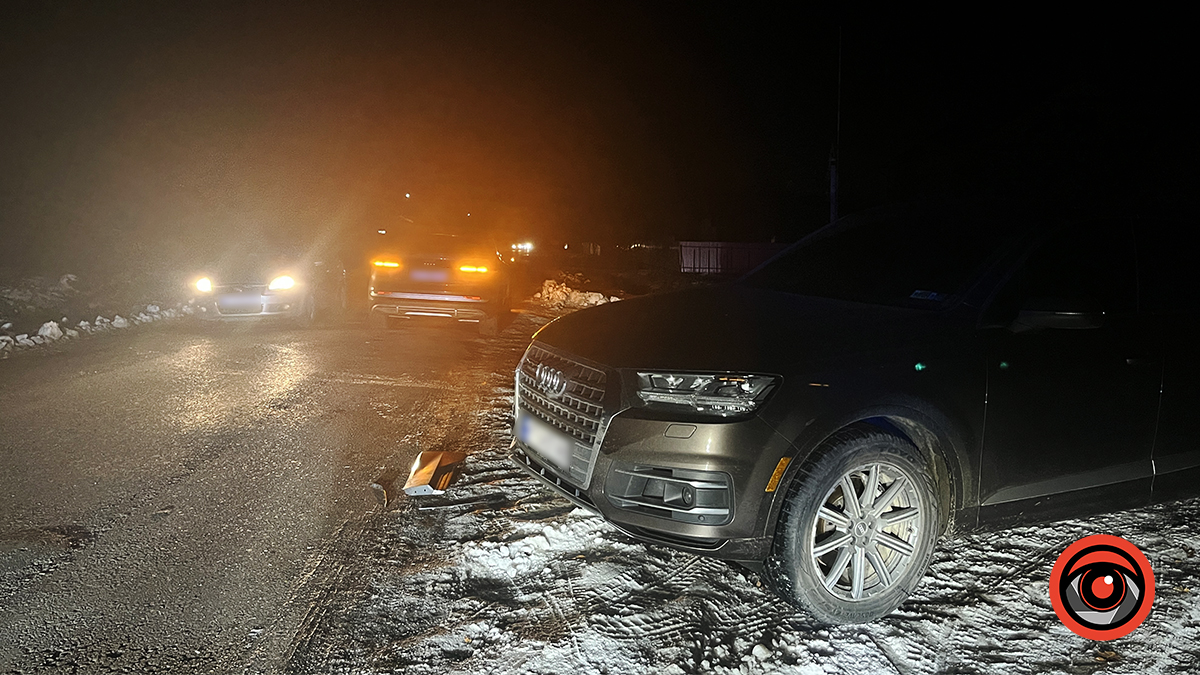 На Коломийщині в ДТП потрапили два авто