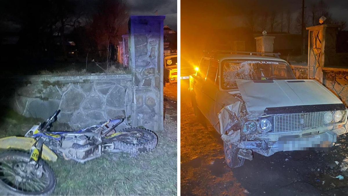 Водій на Жигулях і напідпитку збив у Космачі підлітка на мотоциклі