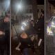 У центрі Коломиї поліція силою затримала організаторів п'яної бійки