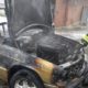 На Косівщині спалахнув автомобіль