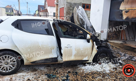 На одній з вулиць Коломиї спалахнула автівка