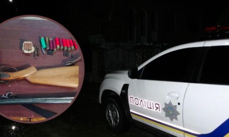 На Коломийщині поліція виїхала на дебош, а виявили нелегальну зброю і боєприпаси