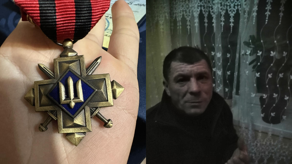 Військового з Городенківщини Петра Гуцула нагородили відзнакою від Головнокомандувача ЗСУ