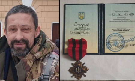 Захисник з Коломийщини нагороджений почесною відзнакою від Головнокомандувача ЗСУ