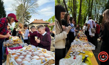 Коломийські школярі організували ярмарок і зібрали кошти на авто випускнику гімназії ім. Грушевського