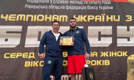 Ашот Кочарян зі Снятина вдруге став чемпіоном України з боксу