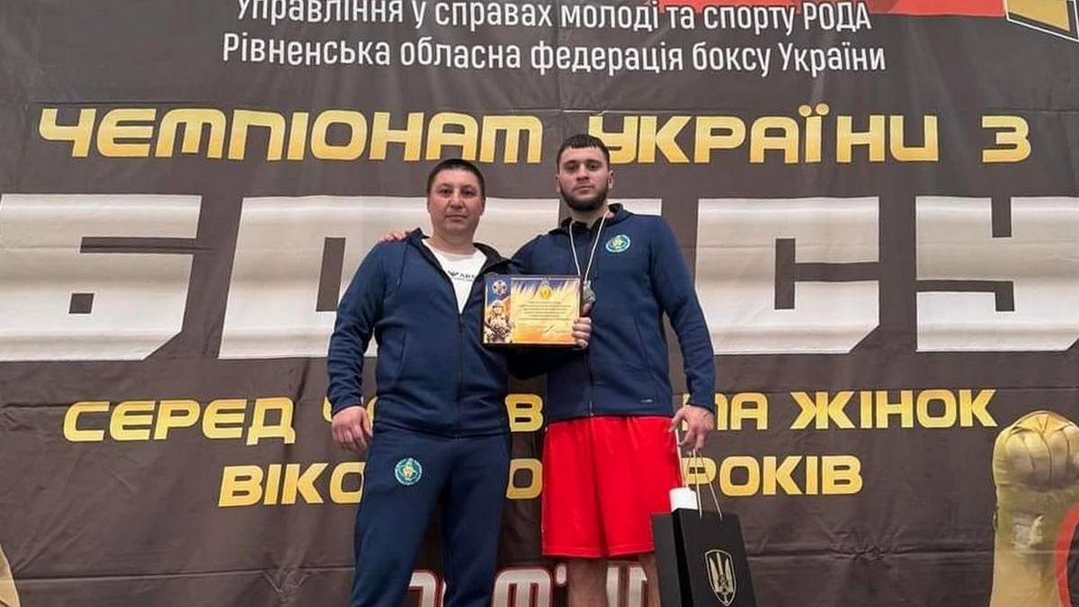 Ашот Кочарян зі Снятина вдруге став чемпіоном України з боксу