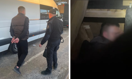 Прикарпатець намагався перевезти за кордон молодика у схованці мікроавтобуса