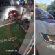 Поліція розшукала водія, який на авто зніс стовпці на тротуарі у Коломиї і втік