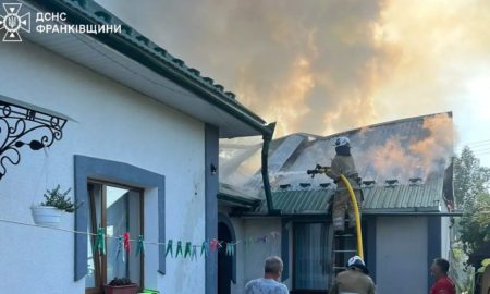 На Городенківщині палав житловий будинок