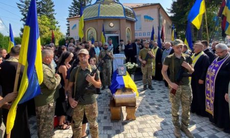 Городенка зустріла полеглого Героя Олександра Поповича