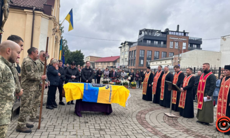 В Коломиї в останню путь провели Героя Андрія Биця