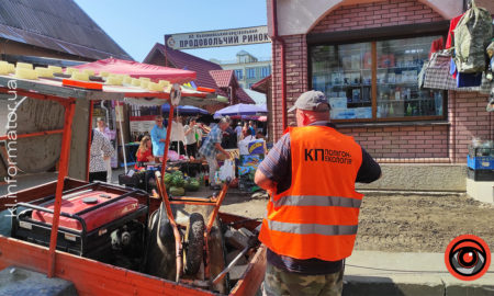 Комунальники завершують ремонт дороги до ринку в Коломиї