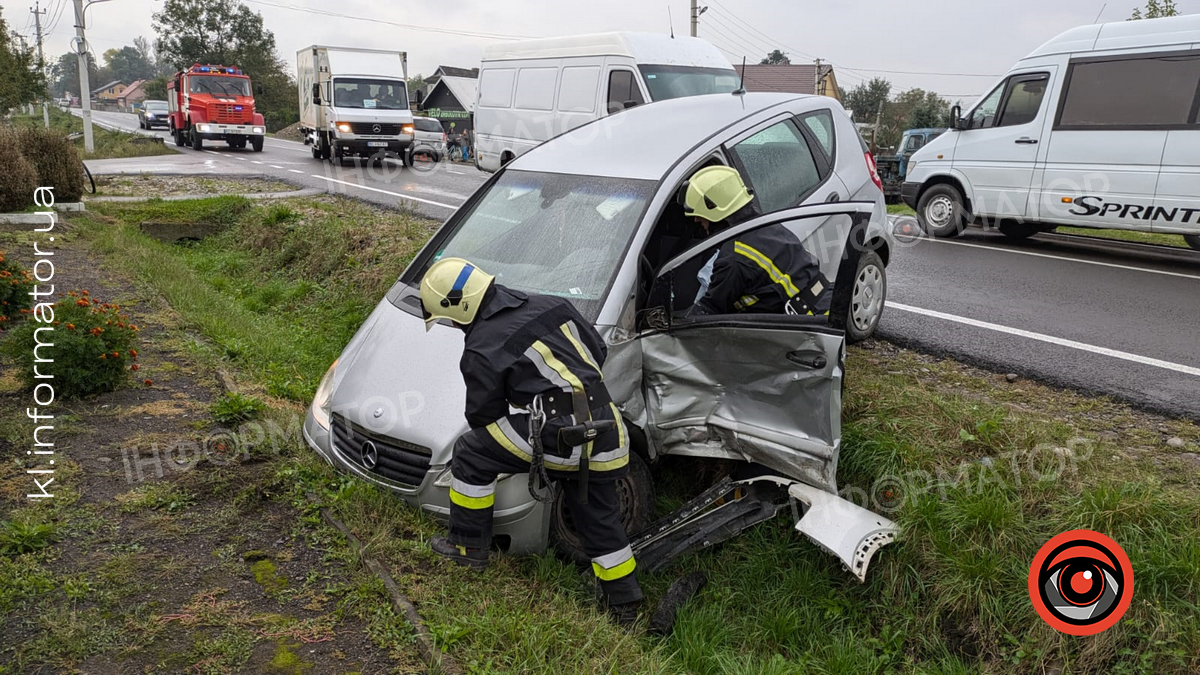 ДТП на Коломийщині: не розминулись дві автівки