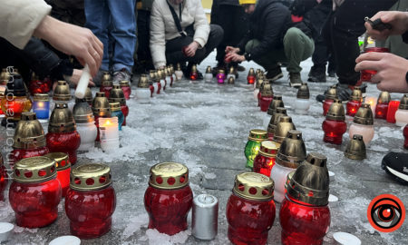 В Коломиї запалили свічки пам'яті про жертв Голодомору