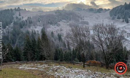 Де на Прикарпатті засніжило 13 листопада: фото