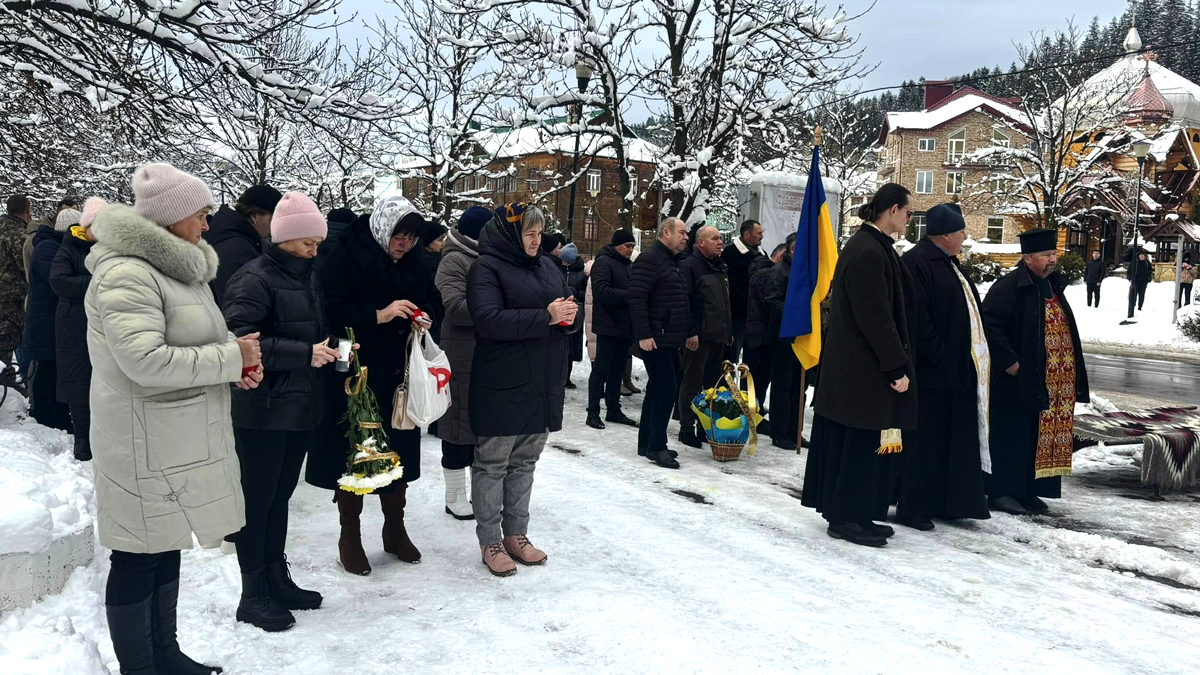 На Верховинщині попрощалися із полеглим Героєм Ігорем Оринчуком