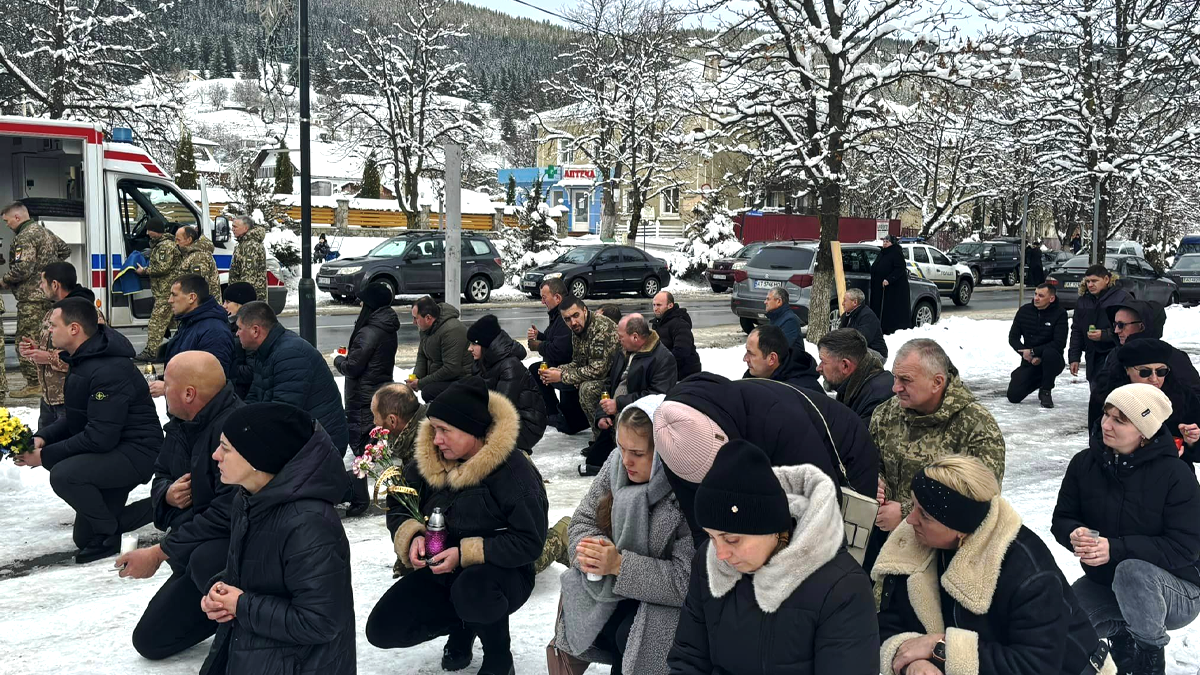 На Верховинщині попрощалися із полеглим Героєм Ігорем Оринчуком