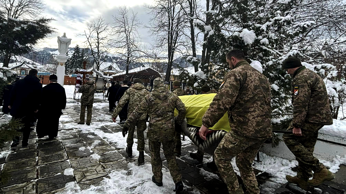 На Верховинщині попрощалися із полеглим Героєм Ігорем Оринчуком