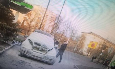 BMW загорілась на заправці в Івано-Франківську