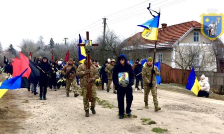 Героя Івана Федюка провели на вічний спочинок у Жукові